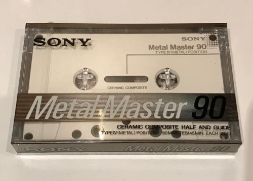 Аудиокассета Sony Metal Master 90