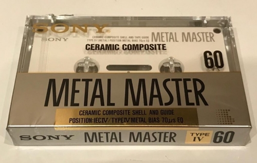 Аудиокассета Sony Metal Master 60
