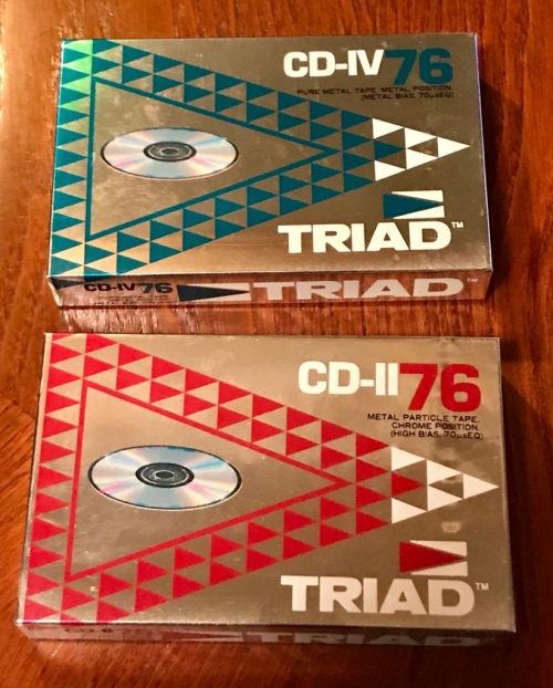Аудиокассеты Triad Япония