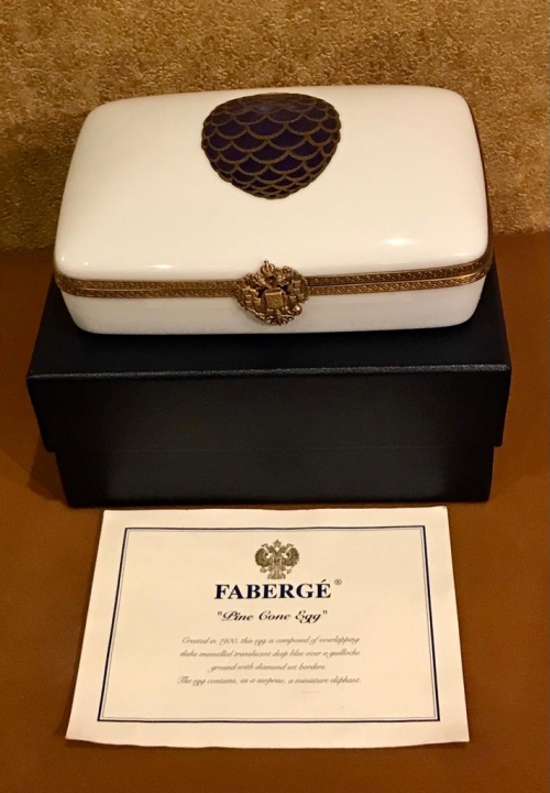 Шкатулка Faberge Limoges Франция
