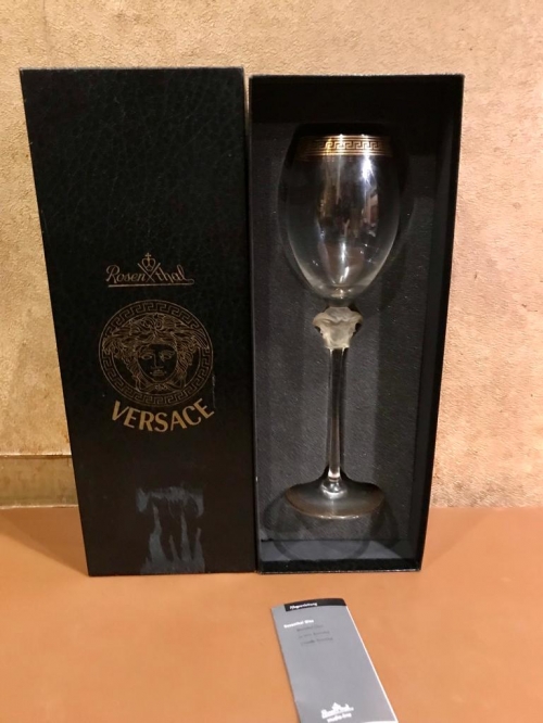 Бокал для вина Versace Medusa