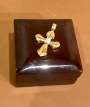 Крест золотой с бриллиантами Италия 750пр
