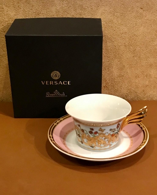 Чайная пара Versace Rosenthal Le Jardin