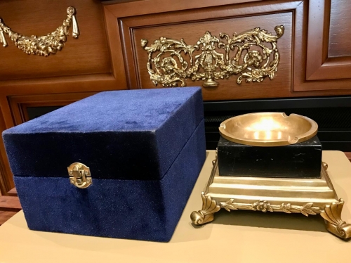 Пепельница Ампир Зап. Европа Винтаж Пепельница Ампир Зап. Европа Винтаж