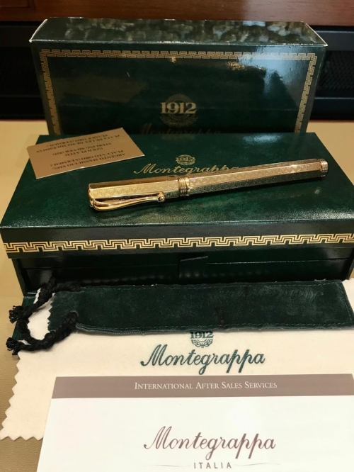 Ручка Montegrappa Reminiscence Vermeil Италия