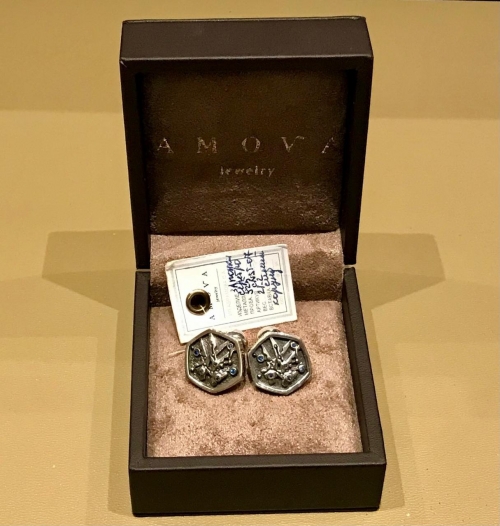 Запонки Amova Испания Серебро 925