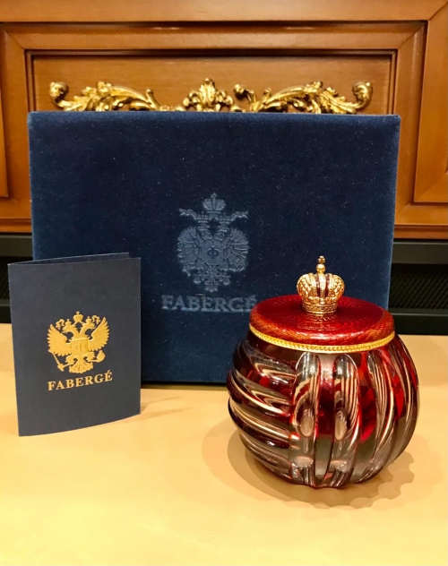 Подсвечник шкатулка Faberge Франция