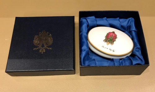 Шкатулка Faberge Франция Фарфор