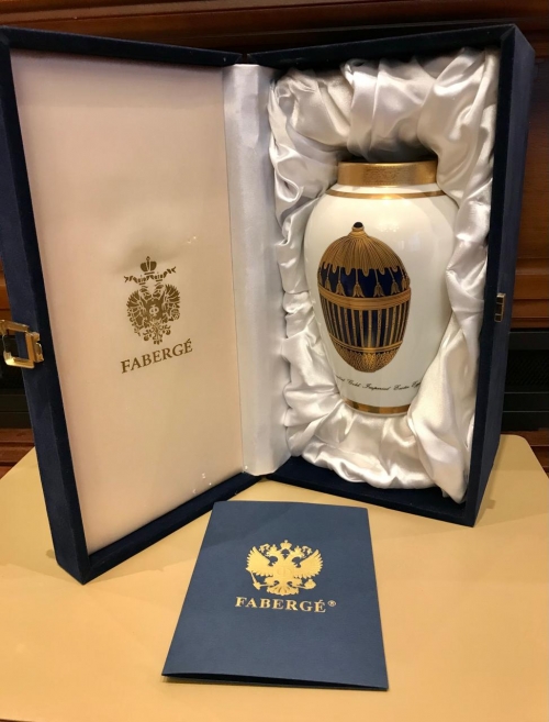 Ваза Faberge Франция Фарфор Ваза Faberge Франция Фарфор